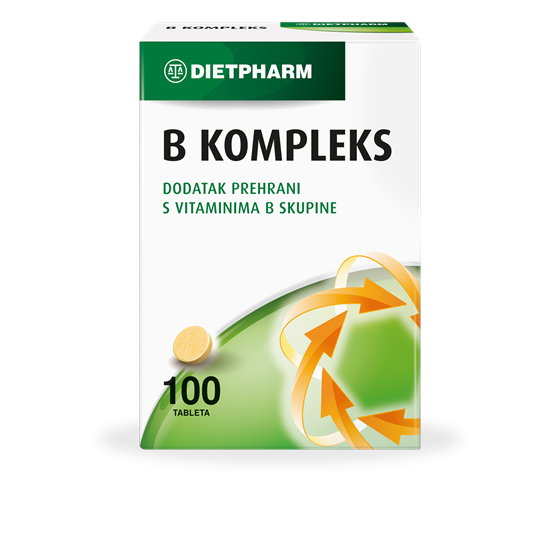 B-COMPLEX TABLETE A 100 KOM