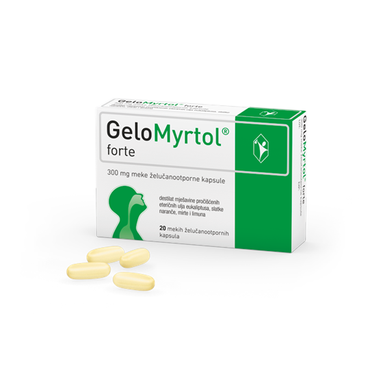 GELOMYRTOL FORTE 300 MG A 20 TBL