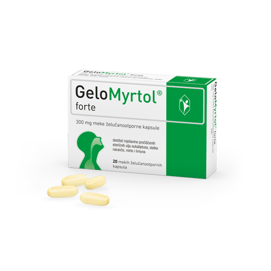 GELOMYRTOL FORTE 300 MG A 20 TBL        