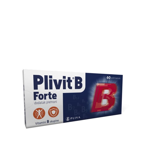 PLIVIT B 6 FORTE KAPSULE  60 KOM            