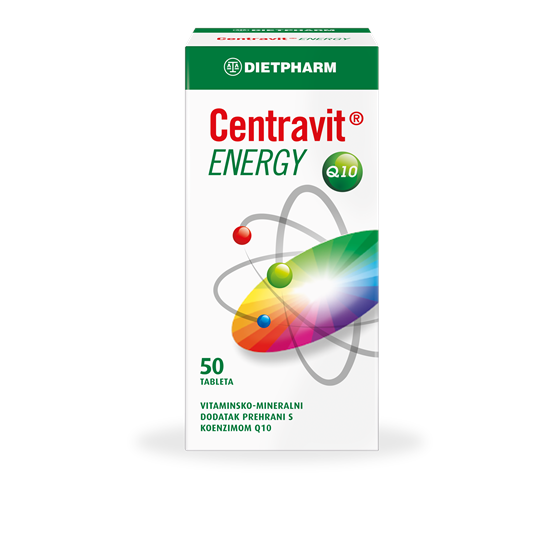 CENTRAVIT ENERGY TABLETE A 50           