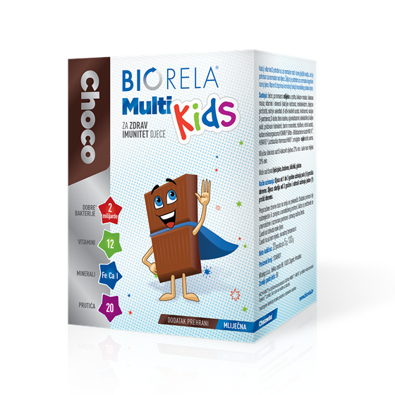 BIORELA CHOCO MULTI KIDS A 20           