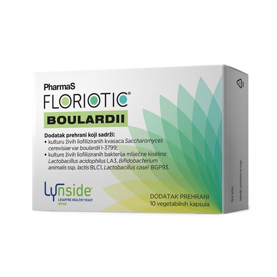 FLORIOTIC BOULARDI PHARMAS A 10 CAPS        