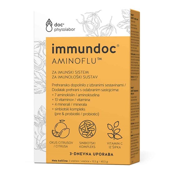 EIMMUNDOC AMINOFLU 3 VREĆICE             