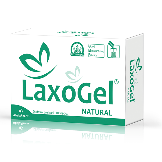 LAXOGEL NATURAL VREĆ 10X5 G
