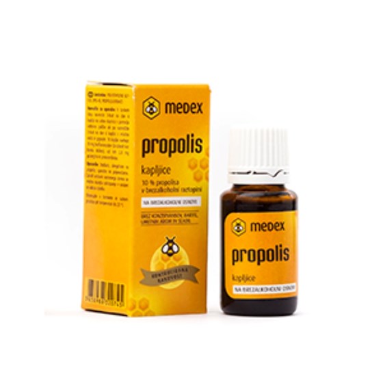 Propolis na bezalkoholnoj osnovi, kapljice 10%