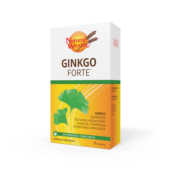 NW GINKGO FORTE TBL.75*60 MG            