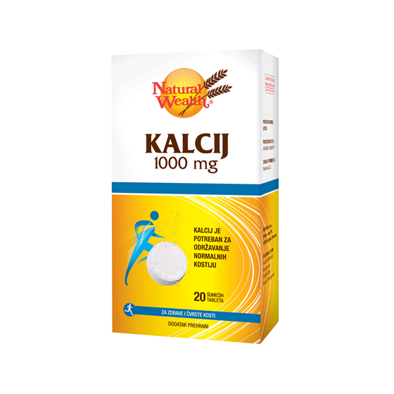NW KALCIJ 1000 MG ŠUMEĆE A 20