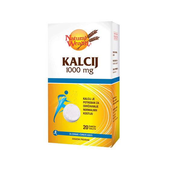 NW KALCIJ 1000 MG ŠUMEĆE A 20             