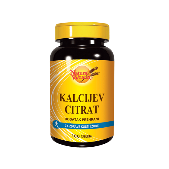 NW KALCIJEV CITRAT TABLETE 100 KOM