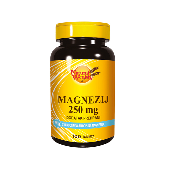 NW MAGNEZIJ 250 MG TBL A 100 KOM