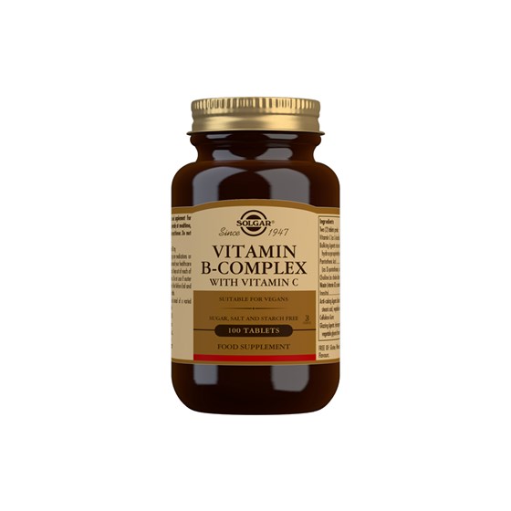 SOLGAR B-COMPLEX+VIT C TBL. A 100 KOM