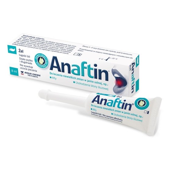 ANAFTIN ORAL GEL 12% 8 ML               