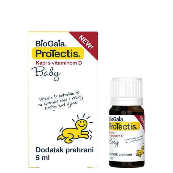 BIOGAIA PROTECTIS BABY D3 KAPI A 5 ML