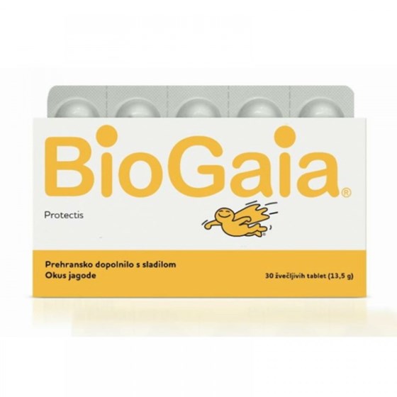BIOGAIA PROTECTIS JAGLAC TABLETE ZA ŽVAKANJE A 30 KOM