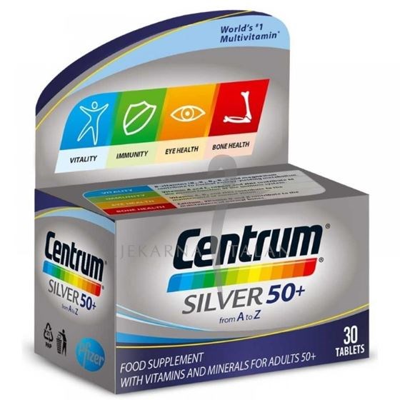 CENTRUM SILVER + LUTEIN A 60 TBL