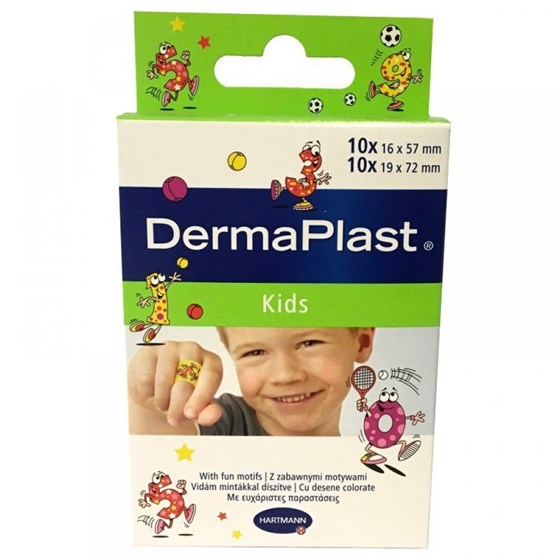 DERMAPLAST FLASTERI KIDS A 10           