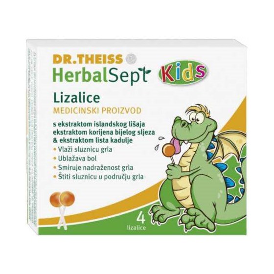 LIZALICE HERBAL. KIDS A 4 KOM DR.THEISS