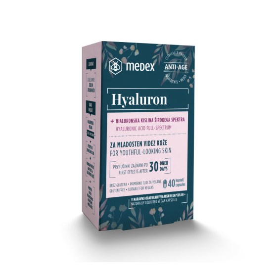 MEDEX HIJALURON KAPSULE 40*100 MG