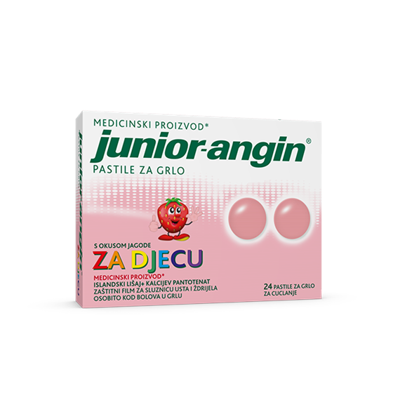 JUNIOR-ANGIN PASTILE ZA GRLO 24 KOM