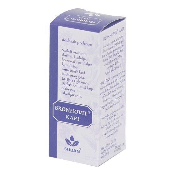 SUBAN KAPI BRONHOVIT A 30 ML            