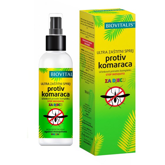 BIOVITALIS KIDS SPREJ KOMARCI A 100 ML