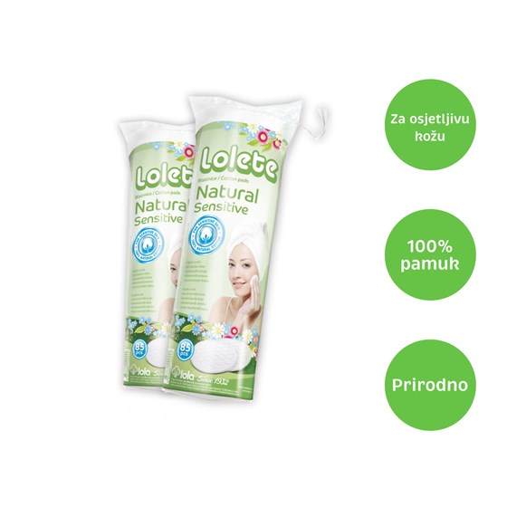 BLAZINICE LOLETE SENSITIV A 85 KOM