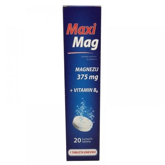 MAXIMAG ŠUM TBL. 20*375 MG              