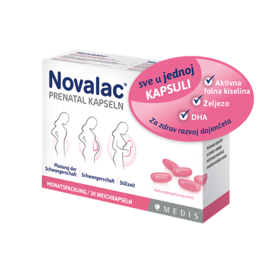 NOVALAC PRENATALNE CAPSILE A 30 KOM