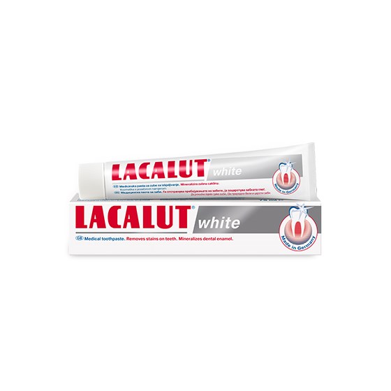 LACALUT ZUBNA PASTA WHITE 750ML+POKLON