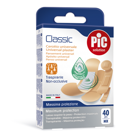FLASTER ANTIBAKTERIJSKI PIC CLASSIC A 40 MIX