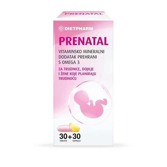 CENTRAVIT PRENATAL VIT +OMEGA           