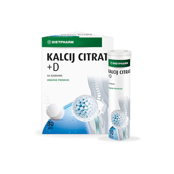 KALCIJ CITRAT+D ŠUM TABL.A 30