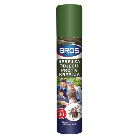 BROS SPREJ ZA ODJEĆU PROTIV KRPELJA 90 ML 