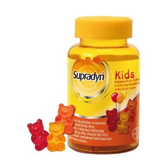 SUPRADYN KIDS GUMENI MEDVJEDIĆI A 30 KOM