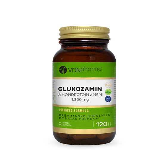 VONPHARMA GLUKOZAMIN, KONDROITIN +MSM , 120 KOM