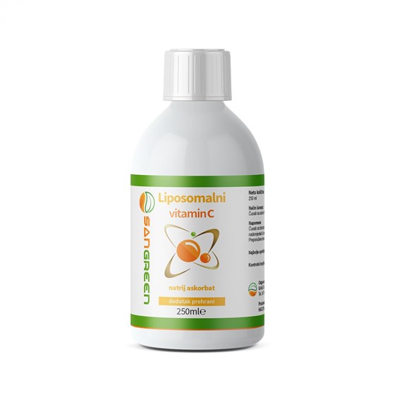 SANGREEN LIPOSOMALNI VITAMIN C 250 ML       